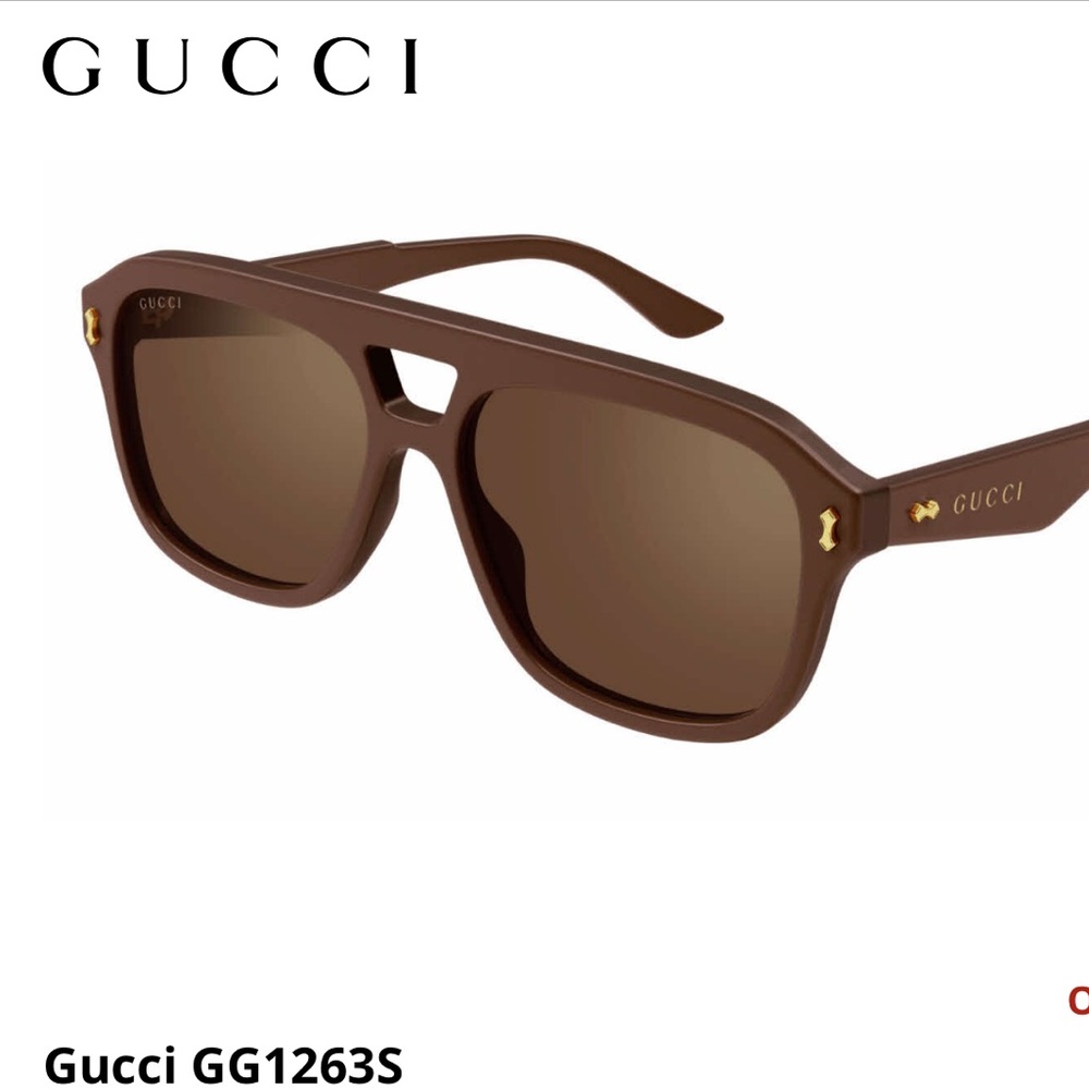 Gucci Brown Sunglasses